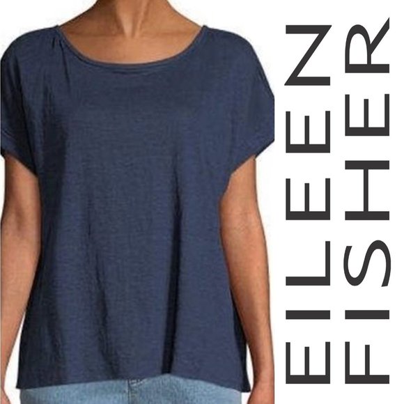 eileen fisher midnight tops